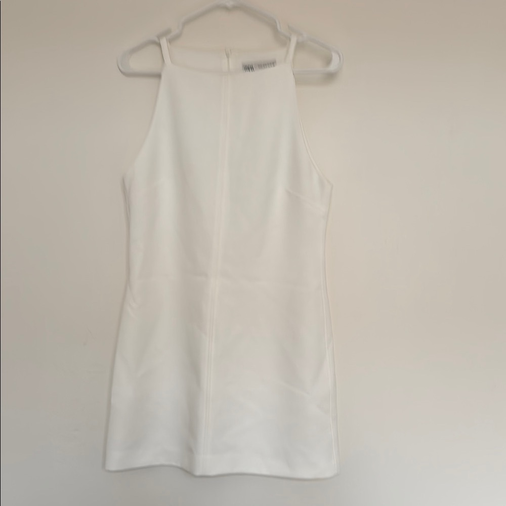 White Sleeveless Dress